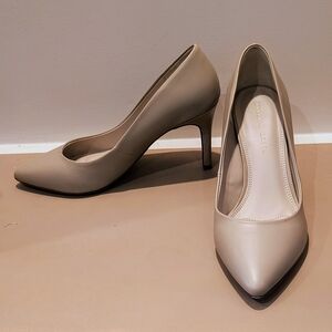 Elegant Cream Women's Heels